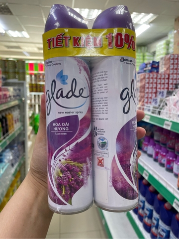 GLADE Xịt thơm phòng Hương Lavender 280ml