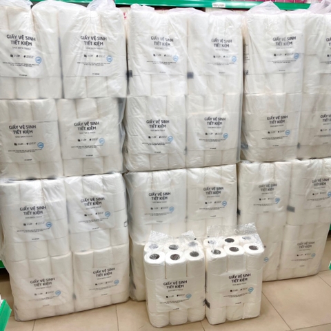 Lốc 24 Cuộn Giấy Vệ Sinh Tiết Kiệm Lotte Choice L 2 Lớp