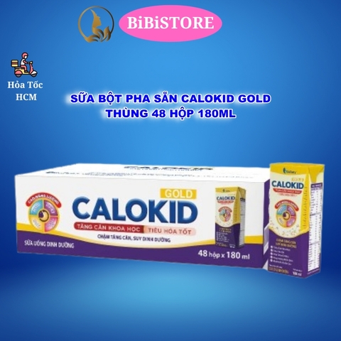 Thùng 48 Hộp Sữa Bột Pha Sẵn Oggi Cam/ Oggi Đỏ/ ColosGain/ Vitagrow/ Colosbaby Gold/ Colosbaby IQ/ Calokid Hộp 110ml và 180ml