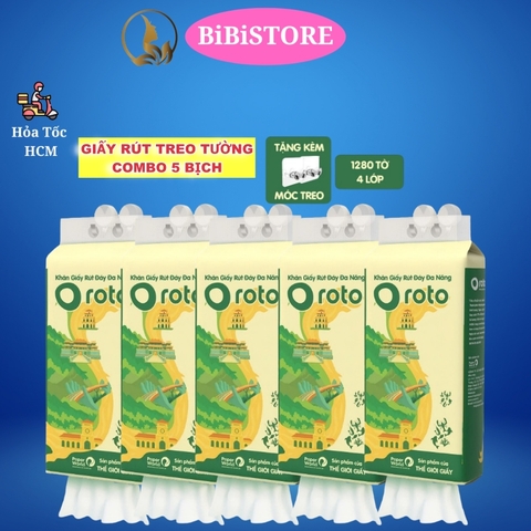 Giấy Roto rút treo tuờng 1280 tờ