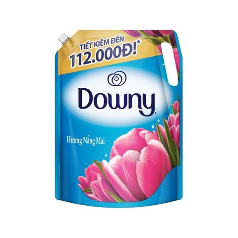 Nước Xả Vải Đậm Đặc Downy Hương Nắng Mai Túi 3L_Xanh