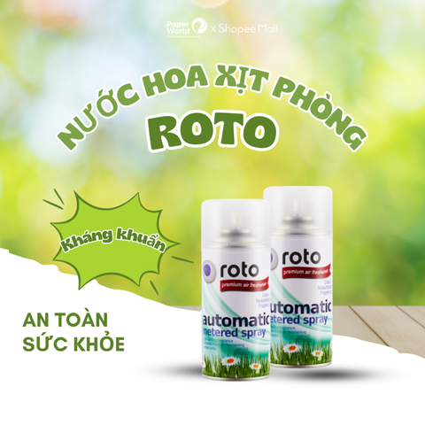 Nước hoa xịt phòng Roto RT300 chai 300ml