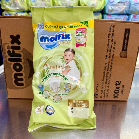 Tã Quần/Dán/Miếng Lót Molfix Jumbo Đủ Size
