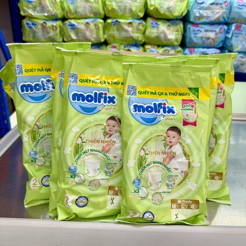 Tã Quần/Dán/Miếng Lót Molfix Jumbo Đủ Size