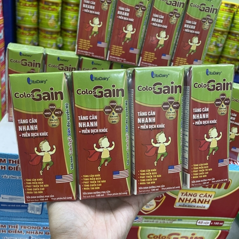 Thùng 24 Hộp 180ml Sữa Non Tươi VitaDairy Colos Fresh Milk - Tasmania Úc