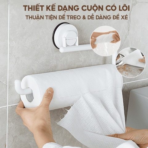 Khăn Bếp Khăn Lau Đa Năng Cuộn 100 tờ Top Gia Siêu Dai
