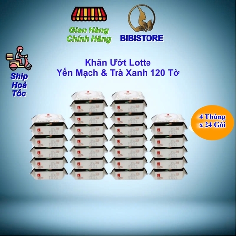 Khăn Ướt Lotte Choice L Hàn Quốc Gói 120 Miếng