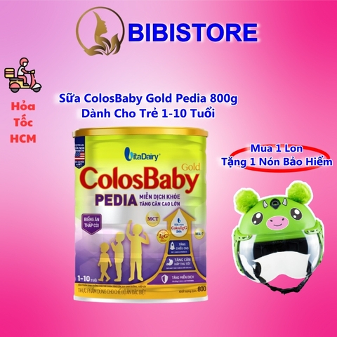 Sữa ColosBaby Gold Pedia 800g Dành Cho Trẻ 1-10 Tuổi