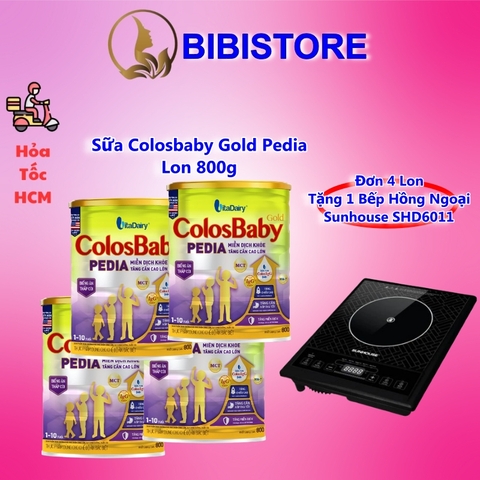 Sữa ColosBaby Gold Pedia 800g Dành Cho Trẻ 1-10 Tuổi