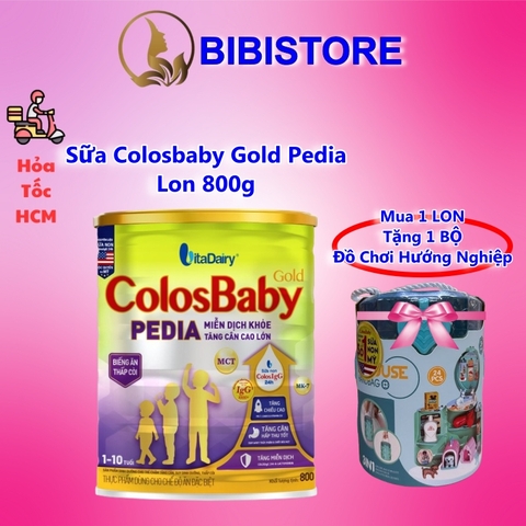 Sữa ColosBaby Gold Pedia 800g Dành Cho Trẻ 1-10 Tuổi