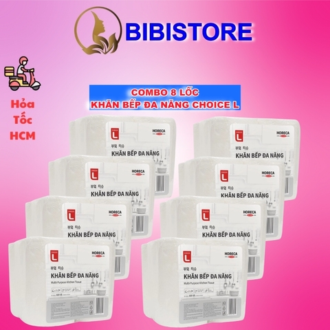 Lốc 4 Cuộn Khăn Bếp Đa Năng Lotte Choice L 680 Tờ