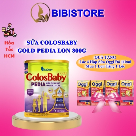 Sữa ColosBaby Gold Pedia 800g Dành Cho Trẻ 1-10 Tuổi
