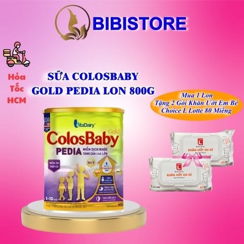 Sữa ColosBaby Gold Pedia 800g Dành Cho Trẻ 1-10 Tuổi
