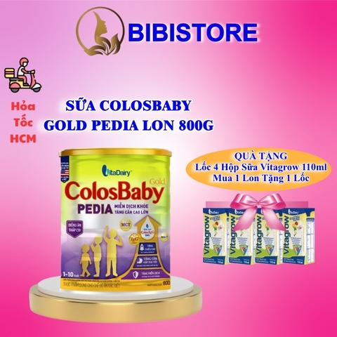 Sữa ColosBaby Gold Pedia 800g Dành Cho Trẻ 1-10 Tuổi
