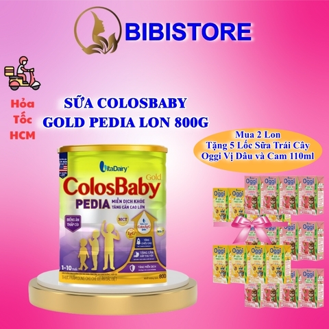 Sữa ColosBaby Gold Pedia 800g Dành Cho Trẻ 1-10 Tuổi