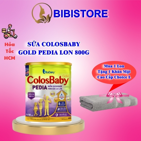 Sữa ColosBaby Gold Pedia 800g Dành Cho Trẻ 1-10 Tuổi