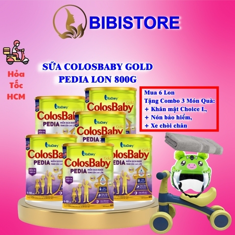 Sữa ColosBaby Gold Pedia 800g Dành Cho Trẻ 1-10 Tuổi