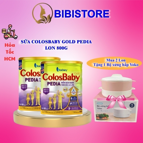 Sữa ColosBaby Gold Pedia 800g Dành Cho Trẻ 1-10 Tuổi
