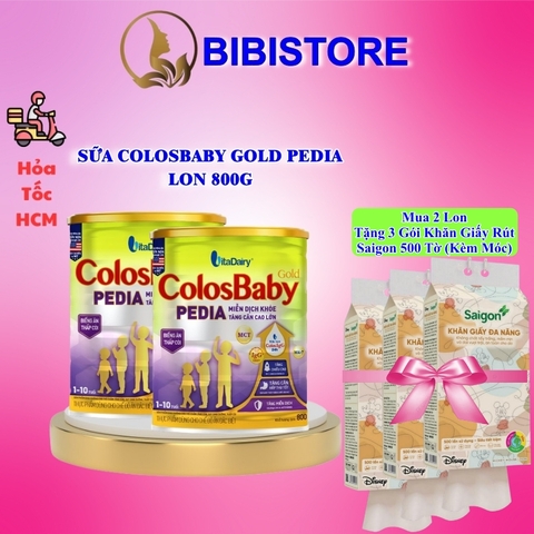 Sữa ColosBaby Gold Pedia 800g Dành Cho Trẻ 1-10 Tuổi