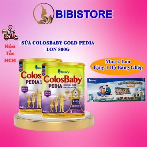 Sữa ColosBaby Gold Pedia 800g Dành Cho Trẻ 1-10 Tuổi