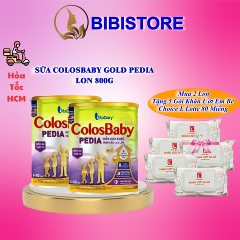Sữa ColosBaby Gold Pedia 800g Dành Cho Trẻ 1-10 Tuổi