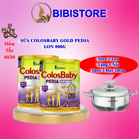Sữa ColosBaby Gold Pedia 800g Dành Cho Trẻ 1-10 Tuổi