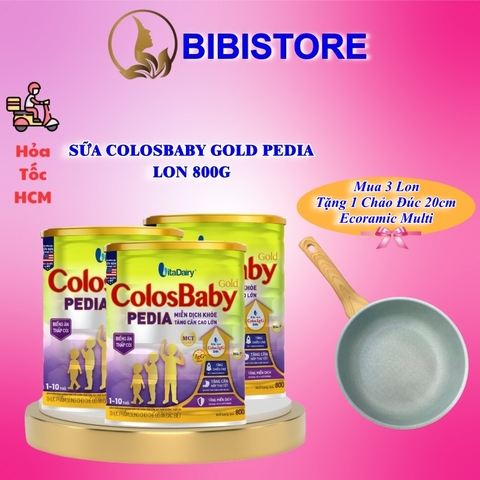 Sữa ColosBaby Gold Pedia 800g Dành Cho Trẻ 1-10 Tuổi