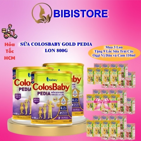 Sữa ColosBaby Gold Pedia 800g Dành Cho Trẻ 1-10 Tuổi