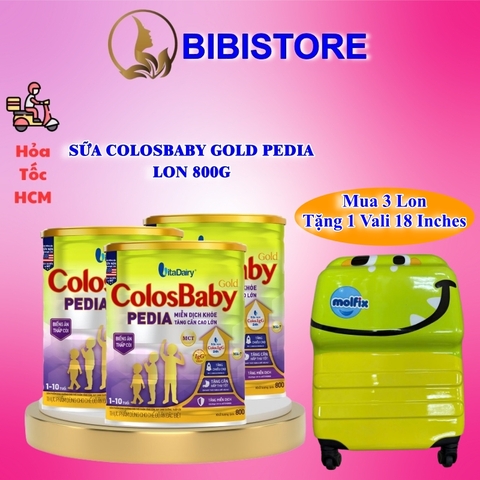 Sữa ColosBaby Gold Pedia 800g Dành Cho Trẻ 1-10 Tuổi