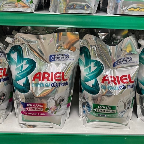 (Hoả tốc HCM) Nước Giặt ARIEL Chuyên Gia Cửa Trước Hương sen nhài_Oải Hương 3,05kg/ Downy nắng sớm 3