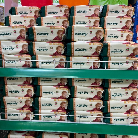 (Hoả tốc HCM) Combo 10 Gói Khăn Ướt Mamamy 80 Tờ, 120 Tờ KO MÙI, Chống Hăm Tả Có Nắp
