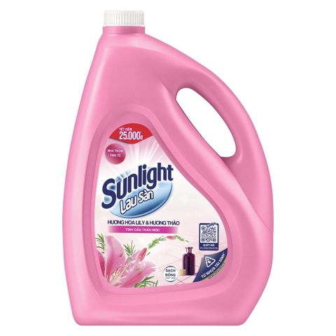 Sunlight Nước Lau Sàn Đủ Hương Can 3,6 Kg (Hoả Tốc HCM)