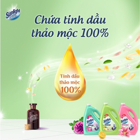 Sunlight Nước Lau Sàn Đủ Hương Can 3,6 Kg (Hoả Tốc HCM)