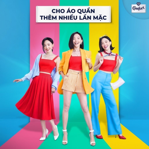 (Hoả Tốc HCM) Túi 3.2L Nước Xả Vải Comfort Chăm Sóc Chuyên Sâu  (Đủ hương)