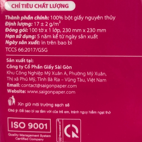 [Combo 10 Bịch] Có Mã QR - Khăn Ăn Vuông Nhỏ 12cm x12cm BLESS YOU Bịch 100 Tờ