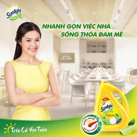 (Hoả tốc HCM) Can 3,6kg Nước Rửa Chén Sunlight Đủ Loại (BIBISTORE)