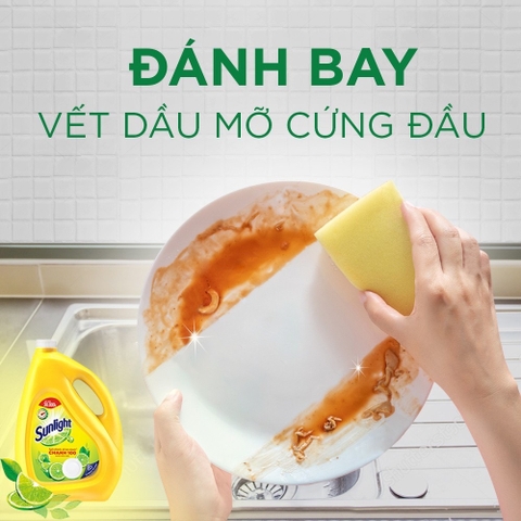 (Hoả tốc HCM) Can 3,6kg Nước Rửa Chén Sunlight Đủ Loại (BIBISTORE)
