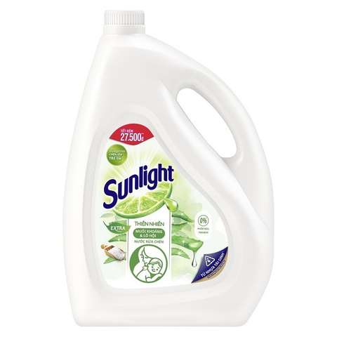 (Hoả tốc HCM) Can 3,6kg Nước Rửa Chén Sunlight Đủ Loại (BIBISTORE)
