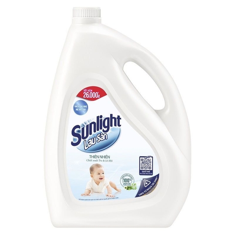 Sunlight Nước Lau Sàn Đủ Hương Can 3,6 Kg (Hoả Tốc HCM)