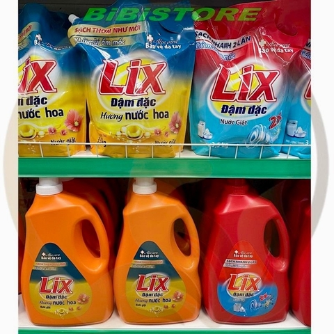 Nước giặt Lix