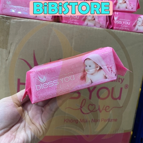 Khăn Ướt Bless You Không Mùi_Gói MINI 30 Tờ