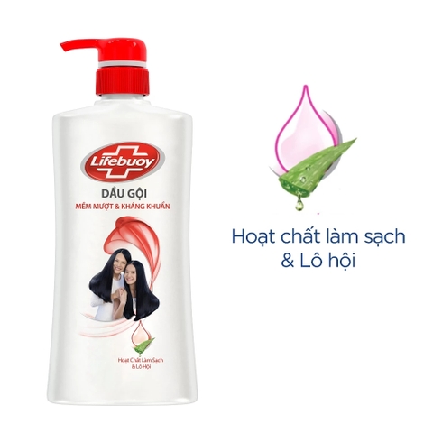 Dầu gội Lifebuoy chai 640g