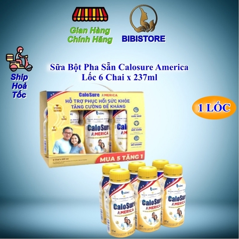 Sữa Bột Pha Sẵn Calosure America 237ml