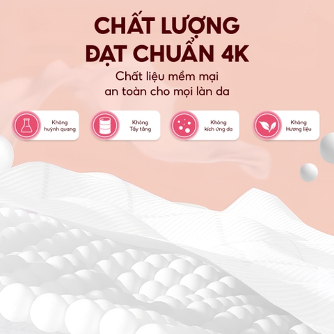 Khăn Giấy Rút TOPGIA Đa Sắc Bịch 1280 Tờ 4 Lớp