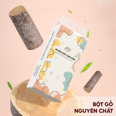 Khăn Giấy Rút TOPGIA Đa Sắc Bịch 1280 Tờ 4 Lớp