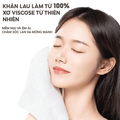 Khăn mặt khô Top Gia 65 Tờ (20x20cm)