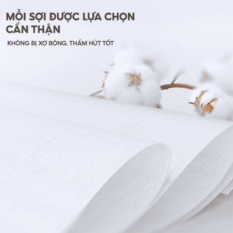 Khăn mặt khô Top Gia 65 Tờ (20x20cm)