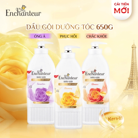 Dầu Gội Enchanteur 650g Thơm Hương Nước Hoa
