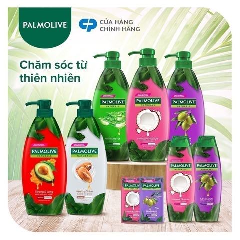 Dầu Gội Kèm Dầu Xả 2 Trong 1 Palmolive 600ml