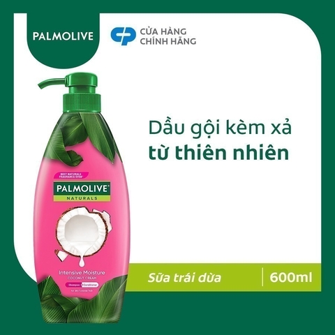 Dầu Gội Kèm Dầu Xả 2 Trong 1 Palmolive 600ml
